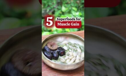 5 Superfoods for Muscle Gain,Strength and Stamina #shorts #musclegainfood