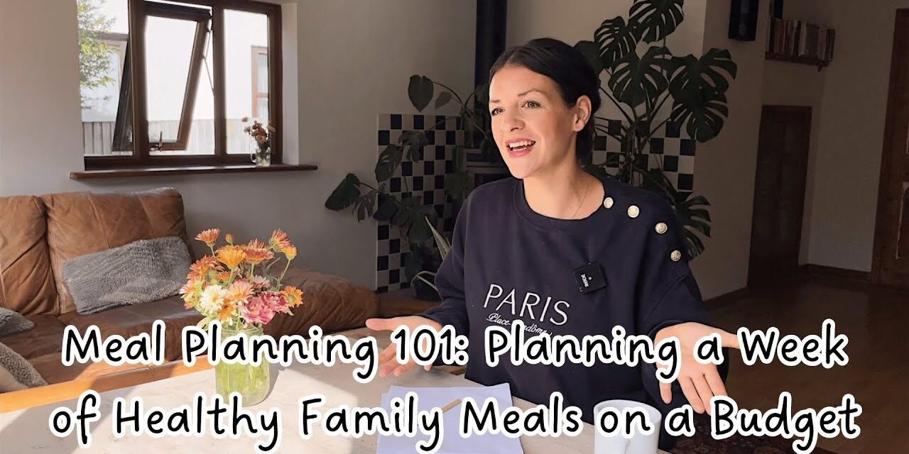 BUDGET FRIENDLY FAMILY MEAL PLAN STRATEGY IN 10 MINUTES A WEEK!