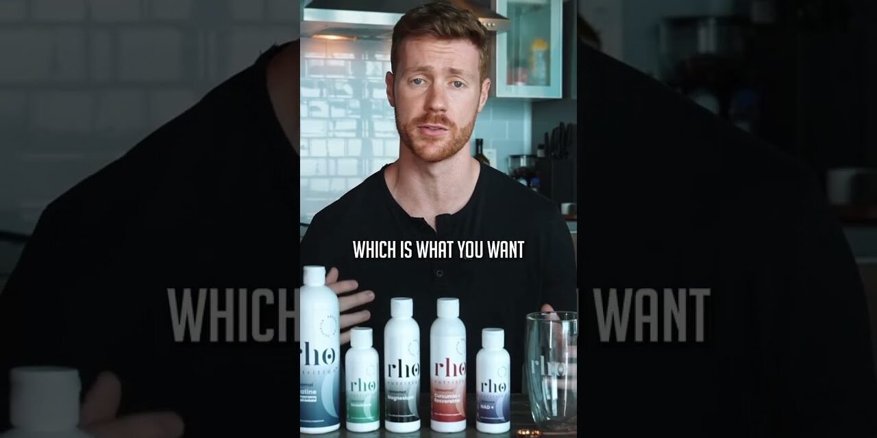 New to RHO Nutrition? Here’s How to Use Your Liposomal Supplements
