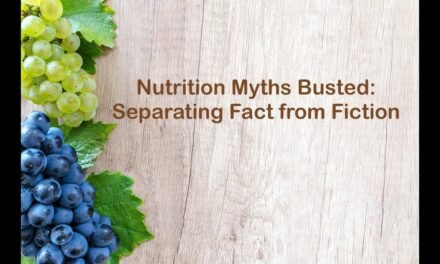 Nutrition Myths Busted: Separating Fact from Fiction