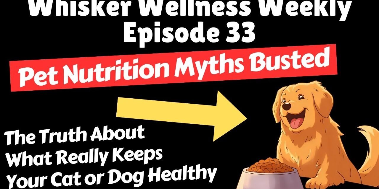 Ep33: Pet Nutrition Myths Busted in 2025: What Vets Want You to Know This Year