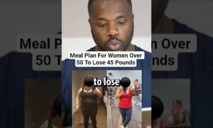 Meal Plan For Women Over 50 To Lose 45 Pounds
